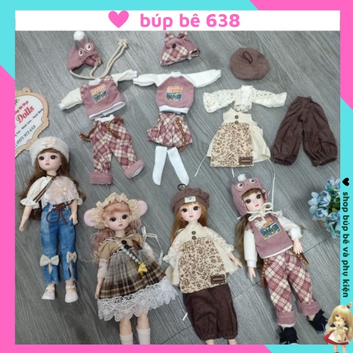 Quần Áo Và Váy Cho Búp Bê 1/6 Animedolls 638 NCT Hàng Đẹp Chọn Lọc, Phong Cách, Cá Tính