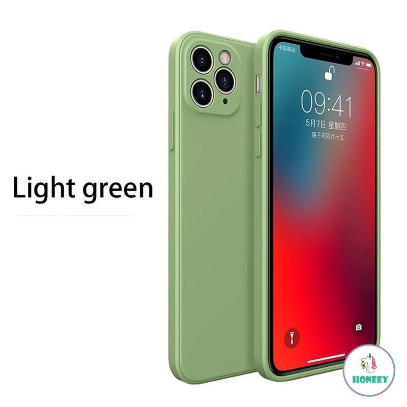 Ốp điện thoại silicon dẻo mềm mại màu kẹo chống in dấu vân tay cho iPhone 12 11 Pro Max X Xs Max Xr 8 7 Plus Se 2020 | BigBuy360 - bigbuy360.vn