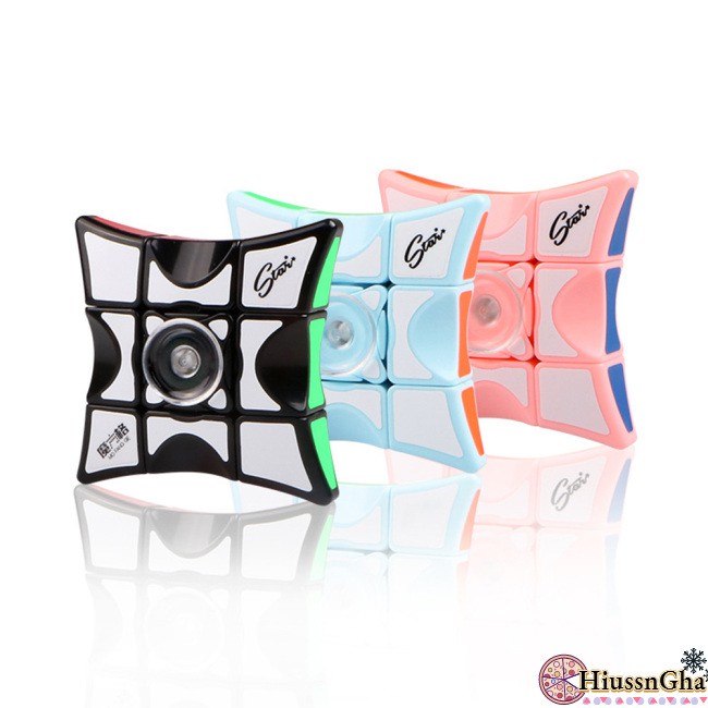 Speed Cube Puzzle Floppy Block Puzzle Fingertip Hand Magic Qiyi 1x3x3 Magic Fidget Cube Spinner