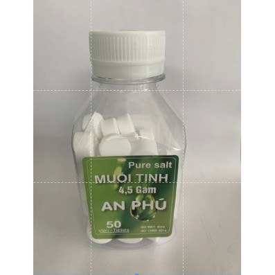 Viên muối tinh sinh lý tự pha NaCl 0,9% An Phú