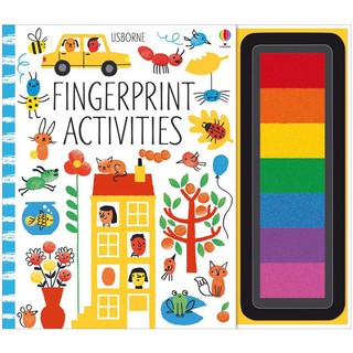 Sách vẽ hình bằng vân tay Fingerprint Activities nhiều chủ đề