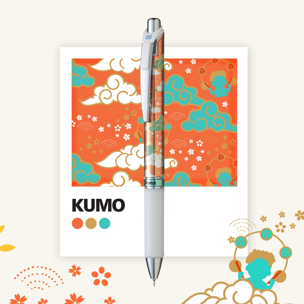 Combo 4 tuýp Acrylic + 1 cọ nước FRH-M + 1 Energel Kawaii Pentel