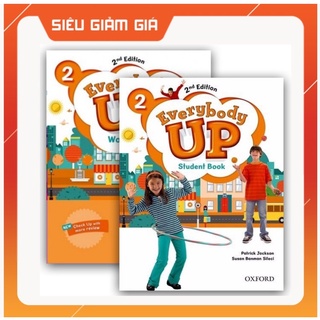 Combo 2 cuốn Everybody Up 2 phiên bản 2nd Edition