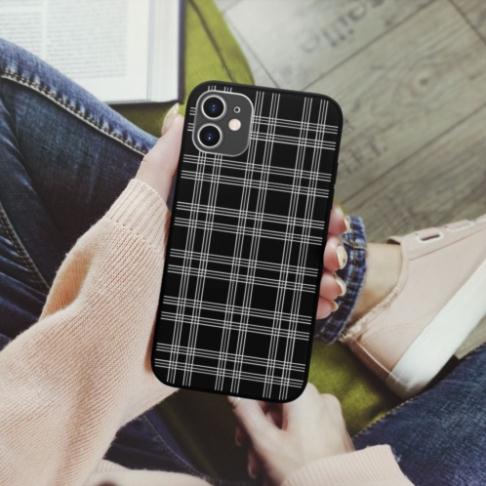 Ốp lưng iphone hình dark burberry pattern collage art cubism cho nam  cho các dòng SAMSUNG PAP20210802