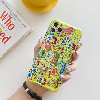 Ốp Điện Thoại In Hoạt Hình Spongebob Đáng Yêu Cho Iphone 11 Pro Max Xr I 8 I7 Plus