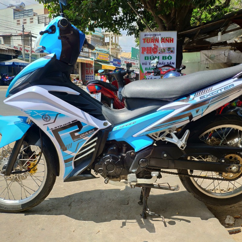 Tem Trùm 3 Lớp Exciter 135 💖FREESHIP💖 Tem Xe Ex 135 Mã T49