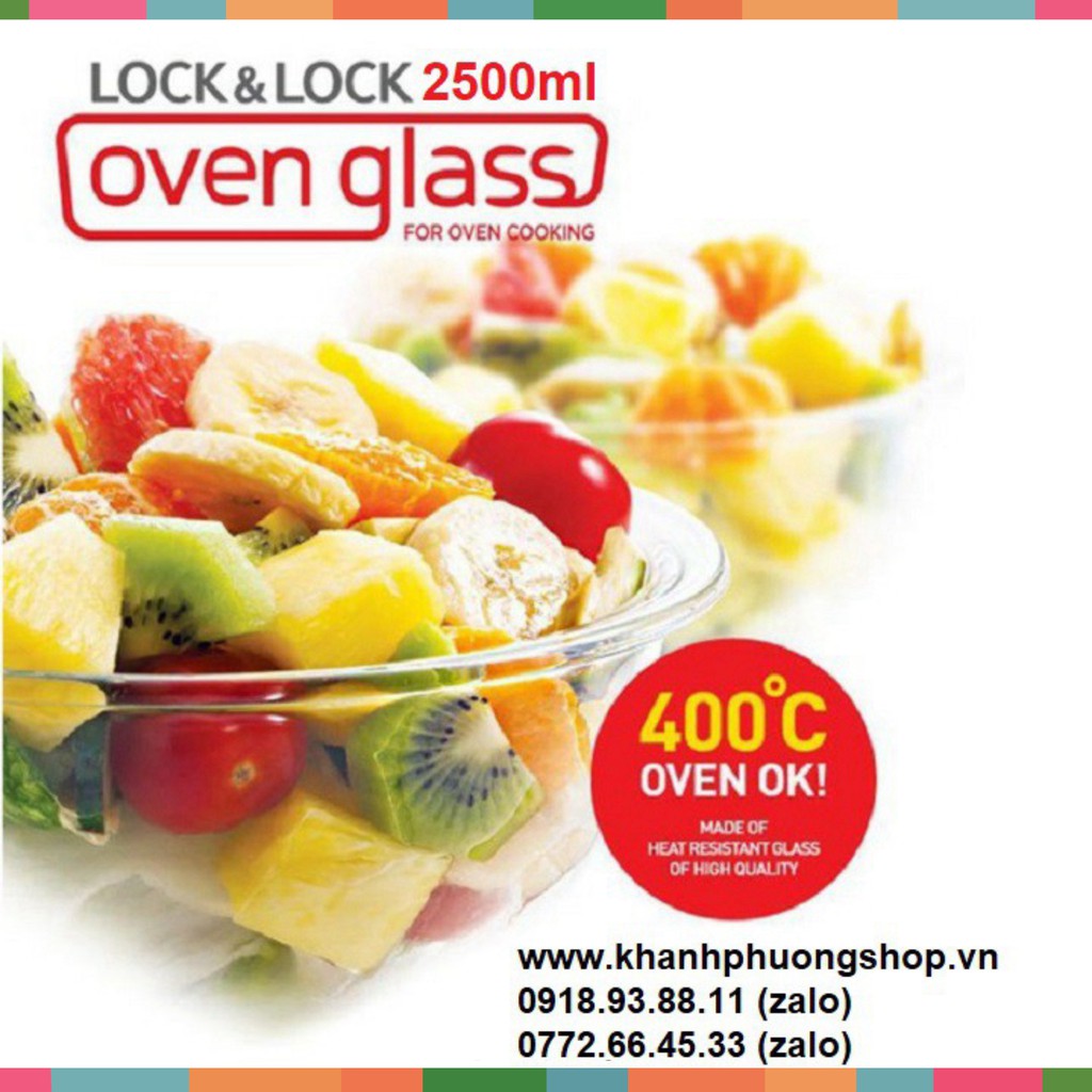 Tô thủy tinh chịu nhiệt lock&lock - tô thủy tinh chịu nhiệt