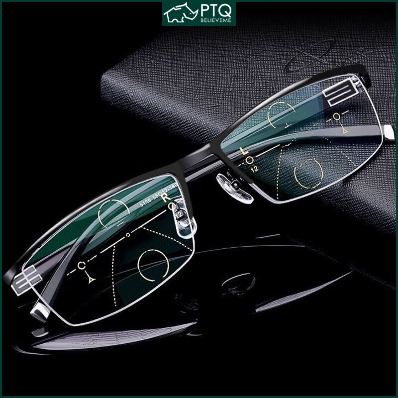 Kính Đọc Sách Đa Năng Chống Ánh Sáng Xanh HD Tự Động Xoay 100~400 Độ