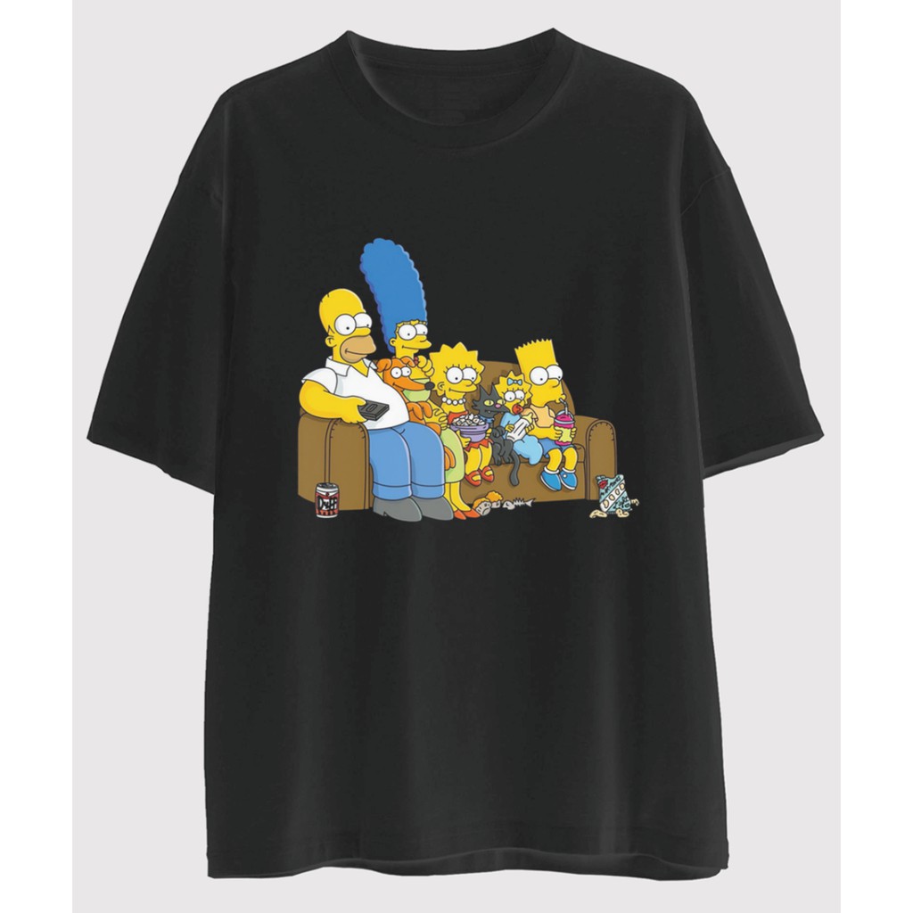 [FREESHIP] Áo thun Cotton gia đình Simpson nam nữ form rộng