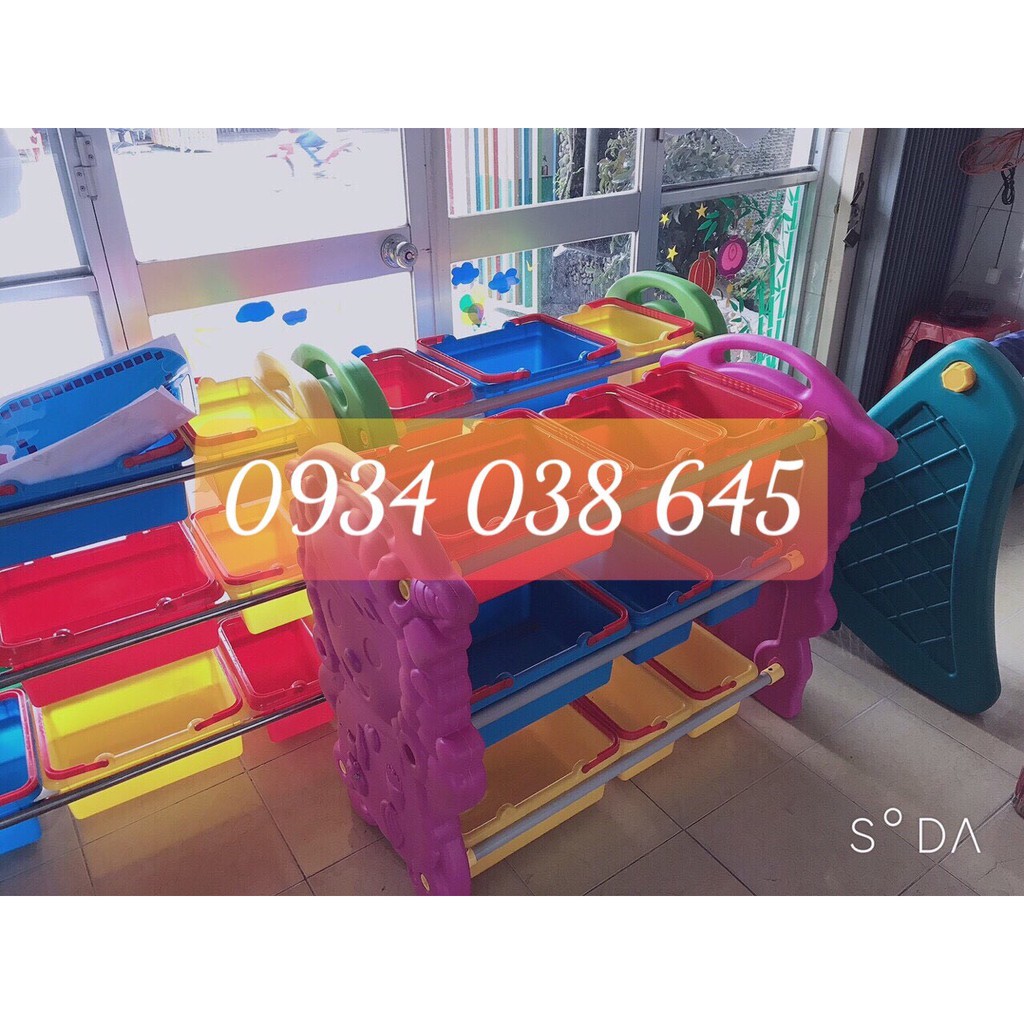 Kệ đồ chơi mầm non dùng trong các trường mầm non | BigBuy360 - bigbuy360.vn