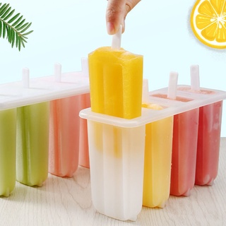 Bộ 4 khuôn làm kem que bằng nhựa pp cấp thực phẩm