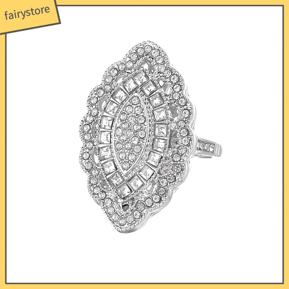 Nhẫn ĐíNh Đá Pha Lê Sang TrọNg Cho Nữ