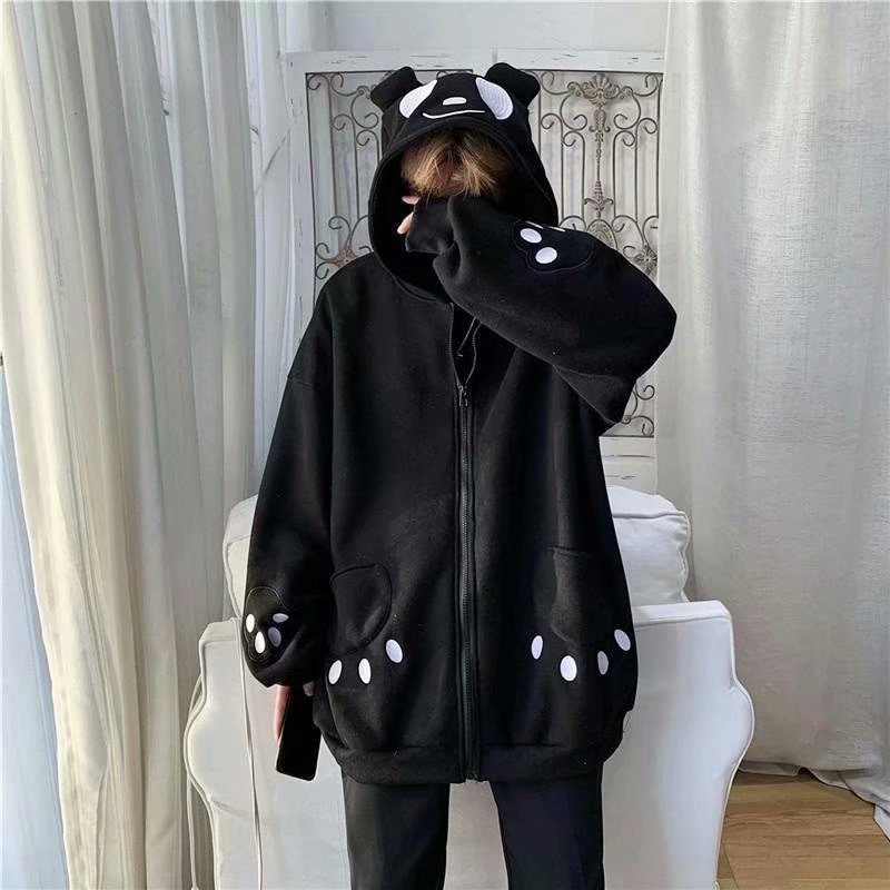 Neutral Fashion Hoodie University Widespread and Comfortable Personal Vignette Pullover Bear Jacket Youth
