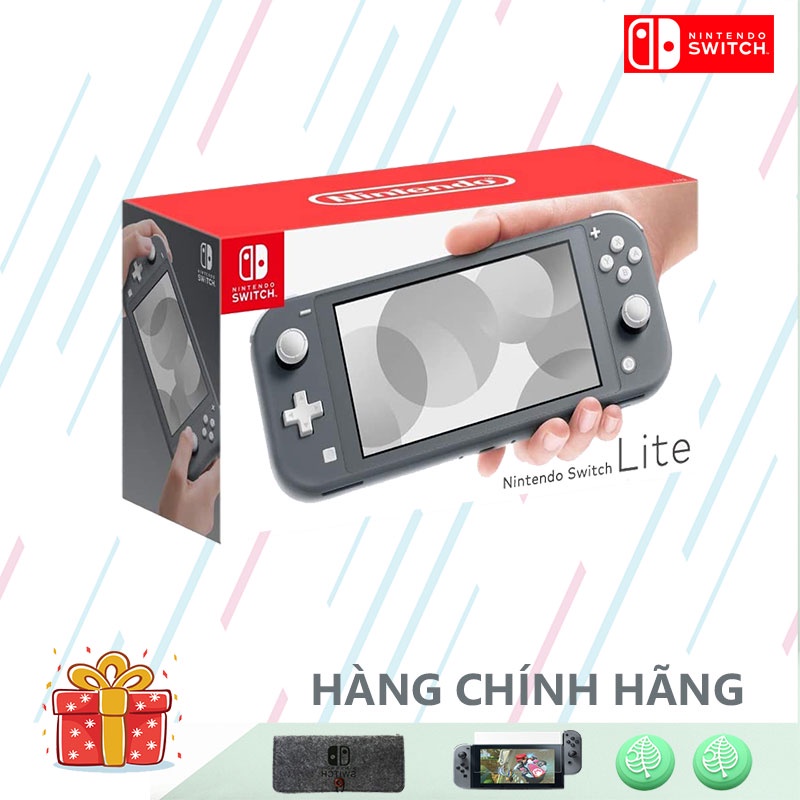 Máy Chơi Game Nintendo Switch Console Lite - Màu Xám - Bảo Hành 12 Tháng