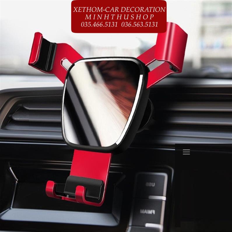 (giá sỉ) Giá đỡ điện thoại trên ô tô xe hơi gắn cửa gió điều hòa, kẹp điện thoại ô tô cực kì chắc chắn