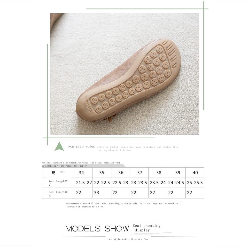 Giày Búp Bê Đế Mềm Thiết Kế Đục Lỗ Thoáng Khí Phong Cách Retro Cho Nữ