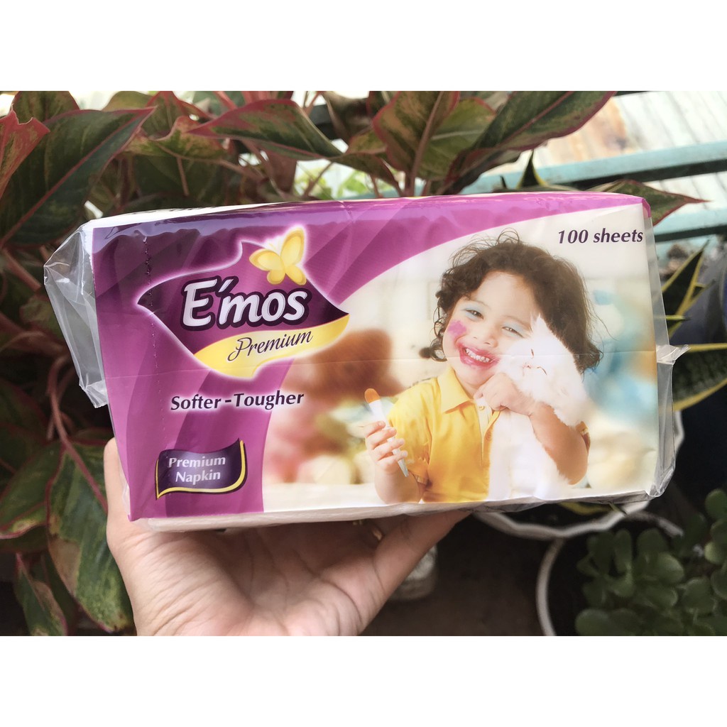 Giấy Vuông Emos 100 tờ 1 gói