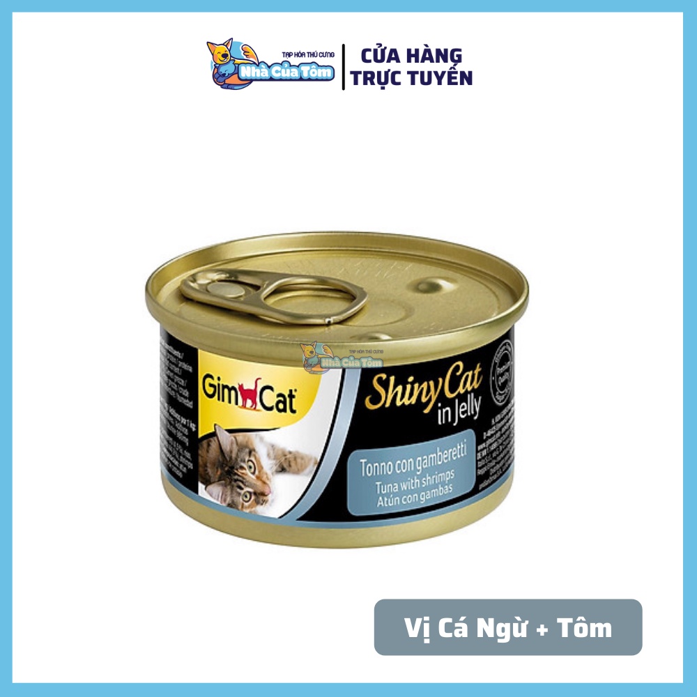 [Lon 70g] Pate Dinh Dưỡng Cho Mèo GimCat Shiny Cat Fillet | Chính hãng Gimcat