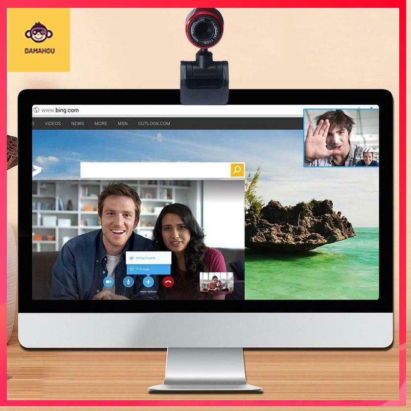 Webcam Usb 2.0 Độ Phân Giải Cao Kèm Mic Dành Cho Máy Tính / Laptop