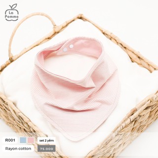 R001 Set 2 Yếm tam giác La Pomme