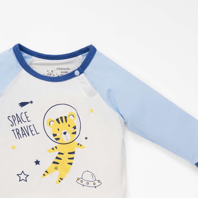 Abbieoh - Bộ dài tay thu đông co dãn thời trang cho bé trai gái ( bé 0-3 tuổi)