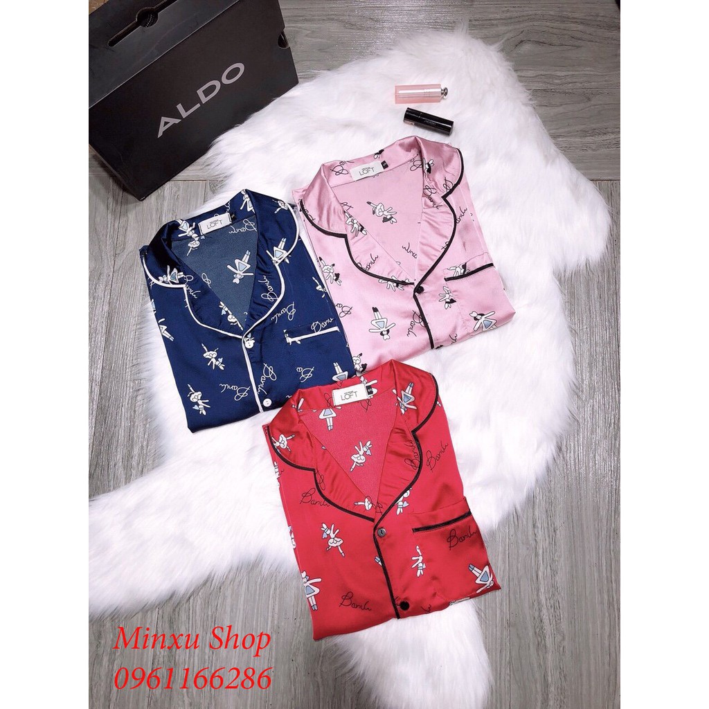 BỘ Pijama LỤA CAO CẤP - MỀM MỊN - MÁT MẺ - HÀNG HOT THEO NĂM THÁNG