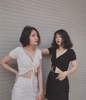(có bán sỉ,ảnh thật,hoả tốc)🍉ÁO_CROPTOP_NHÚN_NGỰC🌽