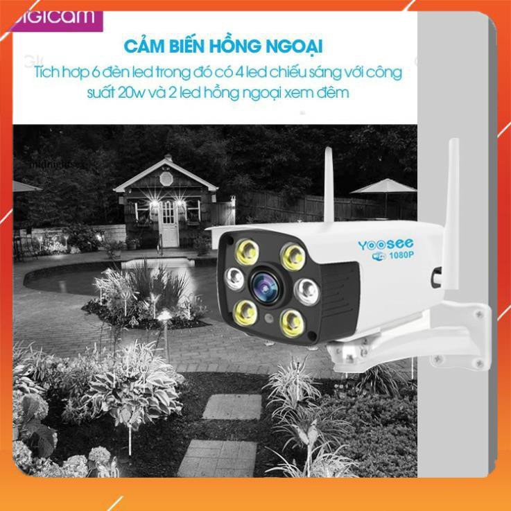 [FreeShip - Giá Hủy Diệt] Camera YooSee ngoài trời Siêu nét 2.0mpx 1080P - 2 Anten | BigBuy360 - bigbuy360.vn