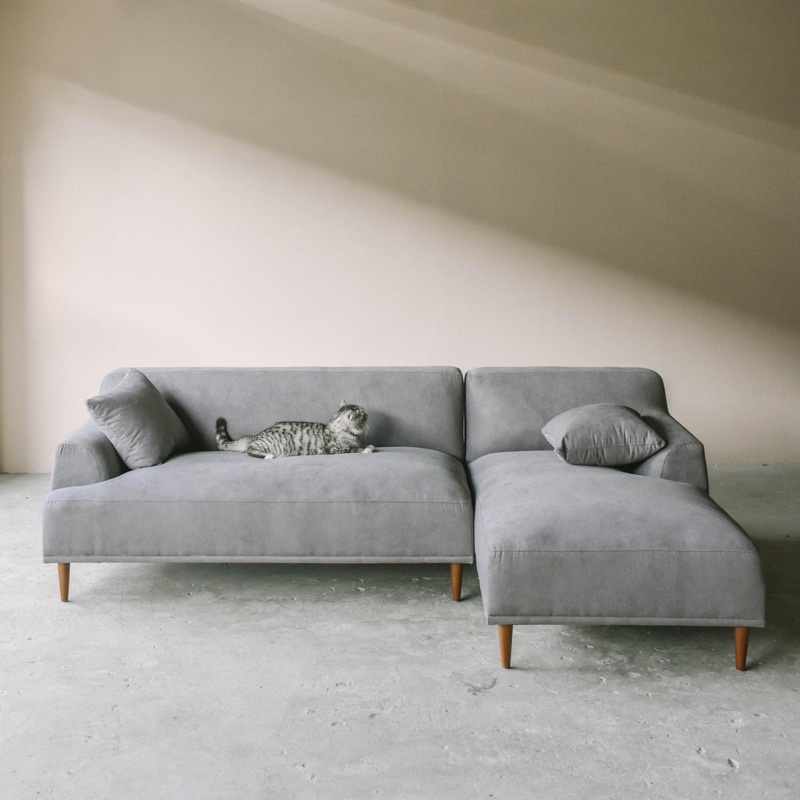 Sofa Góc vải nỉ Hàn quốc dành cho nội thất nhà xinh