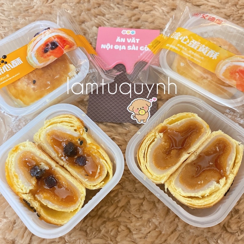 1 CHIẾC BÁNH TRỨNG CHẢY/TRÂN CHÂU/KHOAI CHẢY/PHÔ MAI date mới | BigBuy360 - bigbuy360.vn