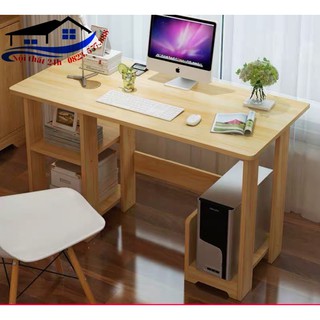 Bàn làm việc lci-2767b 90cm, gỗ mdf chống thấm