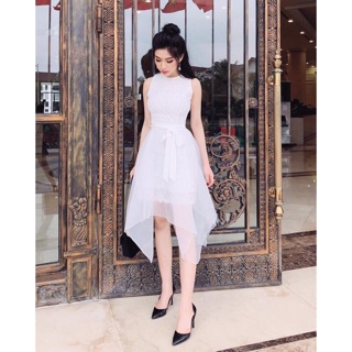 Đầm xoè công chúa kèm ảnh thật