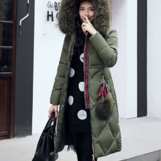 ÁO PHAO CỔ LÔNG DÁNG DÀI CAO CẤP  (HÀNG NHẬP)