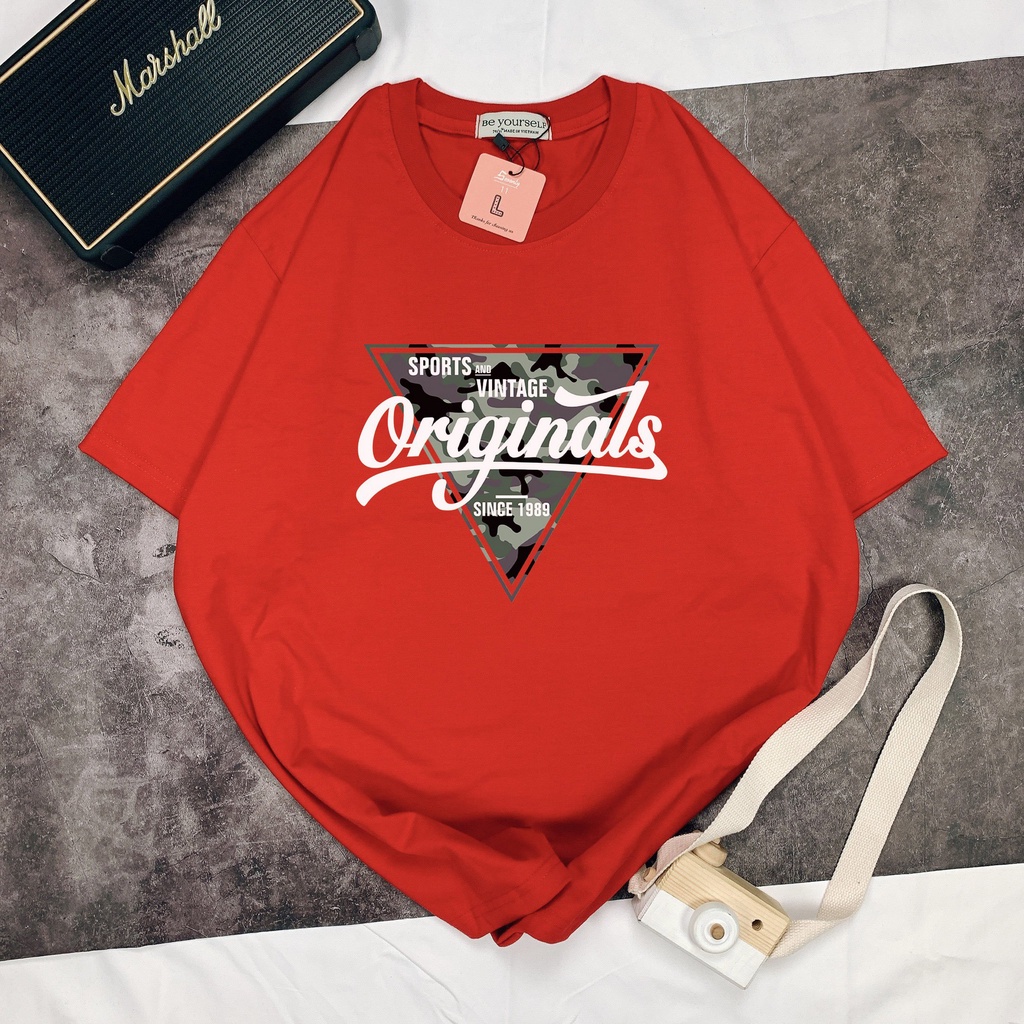 Áo thun tay ngắn unisex Be Yourself - TAM GIÁC ORIGINAL