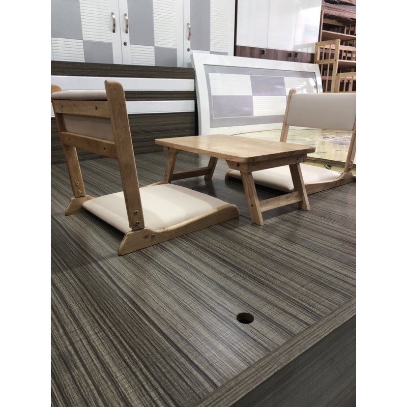 Bộ bàn ghế ngồi đất xếp gọn