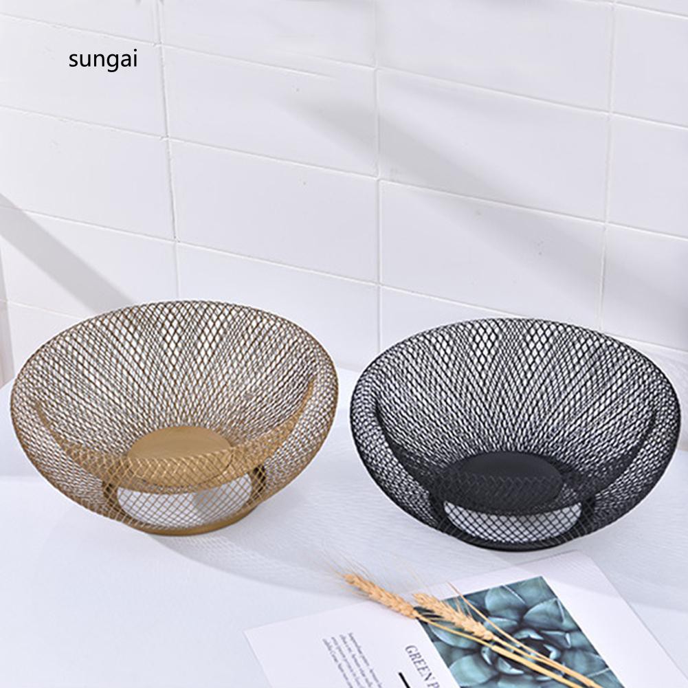 Rổ sắt 2 tầng để trái cây kẹo tiện lợi | BigBuy360 - bigbuy360.vn
