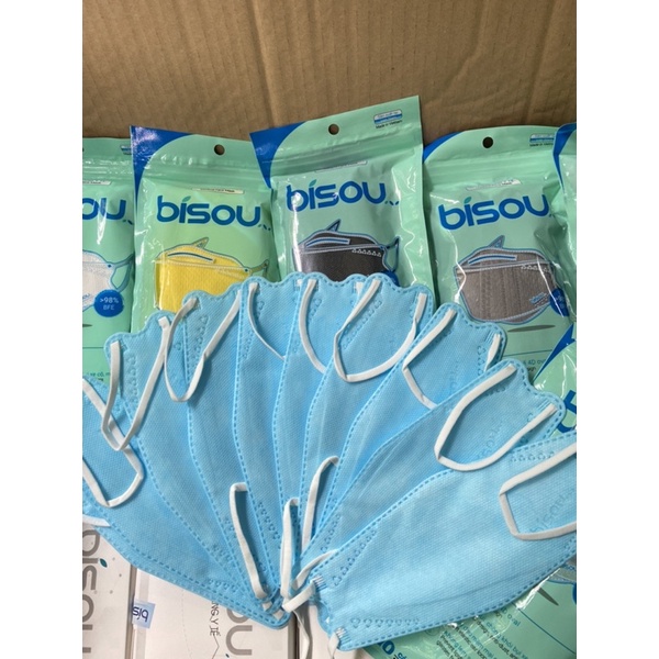 Khẩu trang kf94 Bisou túi 10 cái