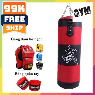 GIÁ SỐC 🎁 Bao đấm bốc 100cm không ruột ⚡giá rẻ⚡ Bao cát boxing tập võ