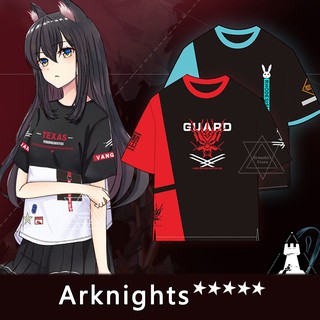 Áo thun tay ngắn hóa trang nhân vật Anime Lappland EXUSIAI Amiya Texas Chen mới