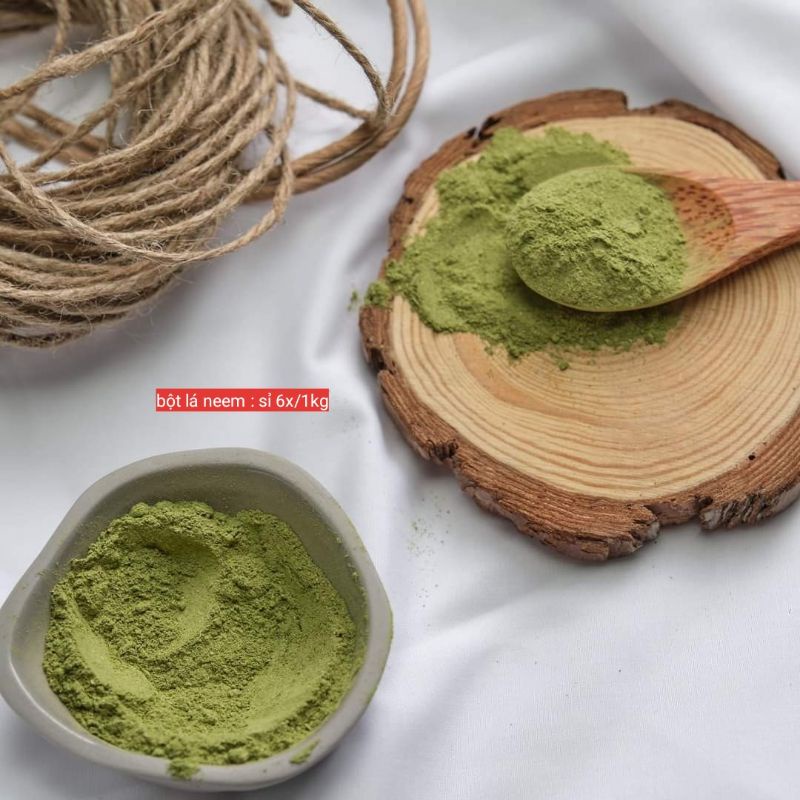 1kg bột lá neem handmade giảm mụn & trắng da