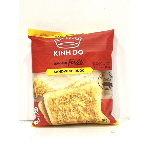 Bánh mì tươi Kinh Đô các loại