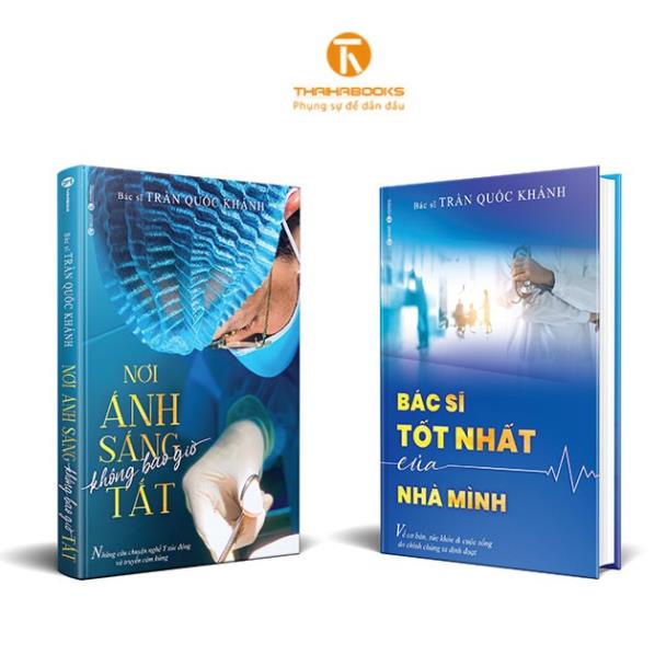 Sách - Combo Nơi ánh sáng không bao giờ tắt và Bác sĩ tốt nhất của nhà mình (Bìa cứng) - Thái Hà Books