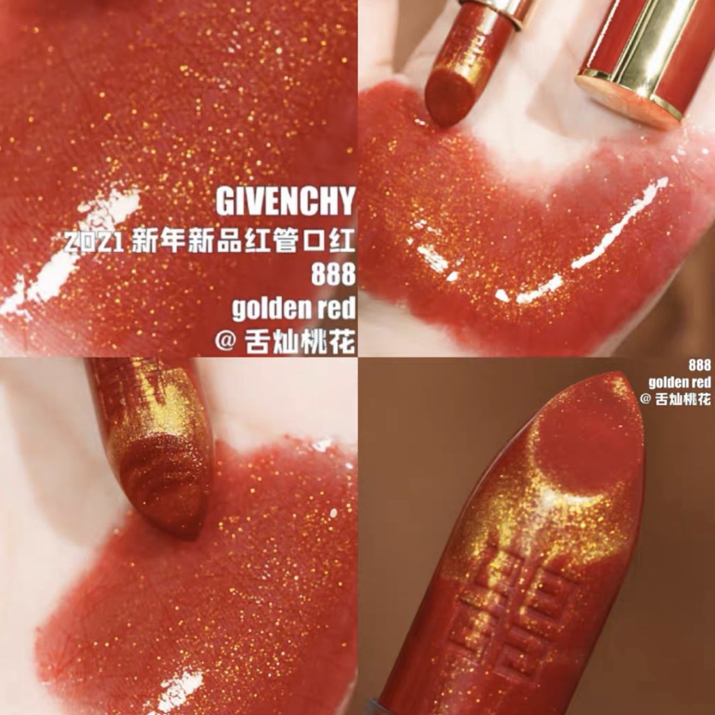 (Hàng Mới Về) Son Môi Givenchy 2021 Màu Đỏ Đẹp Mắt 888 # | BigBuy360 - bigbuy360.vn