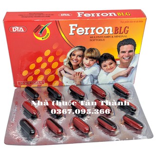 (Chính hãng) Thuốc bổ sung sắt vitamin Ferron BLG