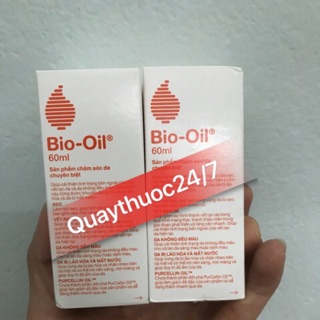 Tinh dầu bio oil trị rạn da cho bà bầu 60ml