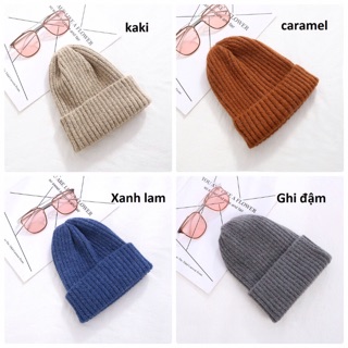 Nón len trơn basic nam nữ mang đều đẹp ( ảnh thật + clip)