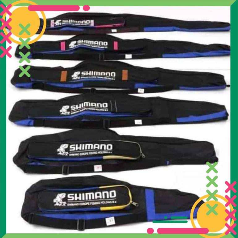 Túi Đựng Cần Câu Shimano 1 Ngăn Chính- 2 ngăn phụ. Bao Đựng cần. Đồ Câu Hùng