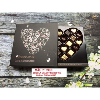 Socola Valentine Handmade (Viết chữ theo yêu cầu)