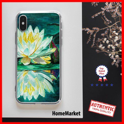 Ốp lưng Phật hoa sen vintage Homemarket SX tại VN, silicon dẻo Cho các loại Iphone 6 đến 12 NTN20210085