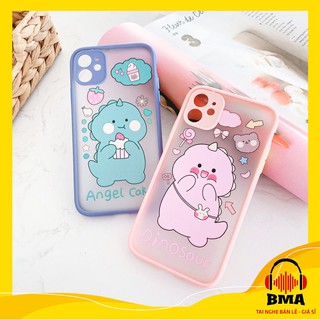 Ốp lưng xiaomi redmi note 10 /note 8/ note 8 pro/note 9s/note 9 pro/note 9/ note 7/note 8/8A mẫu nhám Cute dino